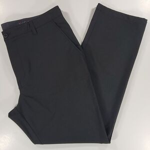 Johnston & Murphy XC4 Pants Mens 38R X 31 Khaki Stretch Performance Chino Golf